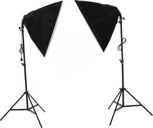 Massa SOFTBOX 50x70cm + OPRAWA NA CZTERY ŻARÓWKI E27 3