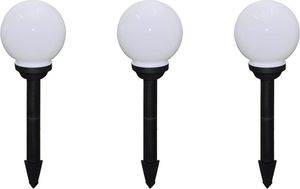 vidaXL Lampy do oświetlenia ścieżki, 6 szt, LED, 20 cm, ze szpikulcami 3