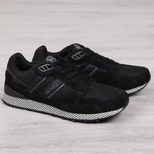 McKey Buty sportowe męski skórzane casual czarne McKey 41 1