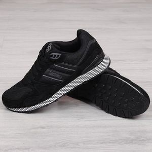 McKey Buty sportowe męski skórzane casual czarne McKey 41 2