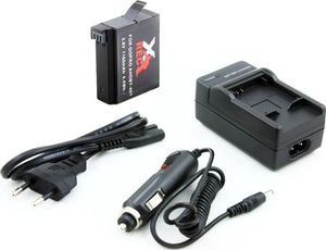 Xrec ŁADOWARKA + AKUMULATOR / BATERIA do GoPro HERO 4 HERO4 2
