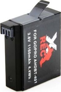 Xrec AKUMULATOR / BATERIA AHDBT-401 do GoPro HERO4 HERO 4 2