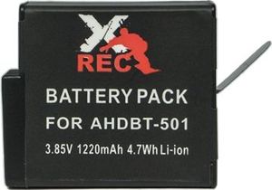 Xrec Akumulator / Bateria AHDBT-501 do GoPro HERO 5 / 6 / 7 BLACK 1