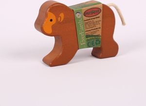 Figurka EverEarth Małpka drewniania - bambusowa (EE33540) 3