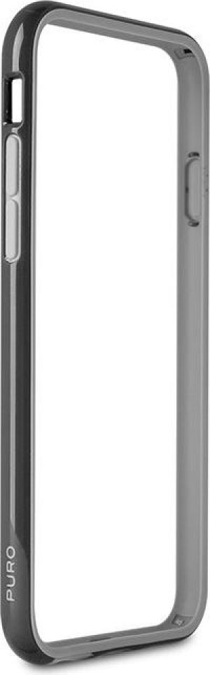 Puro Bumper Cover do iPhone 6 w zestawie folia na wyświetlacz (IPC647BUMPERBLK) 1
