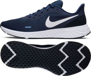 Nike Buty męskie Revolution 5 granatowe r. 48 1/2 (BQ3204-400) 1