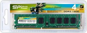 Pamięć Silicon Power DDR3, 4 GB, 1600MHz, CL11 (SP004GBLTU160N02) 2