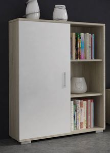 Elior Komplet mebli RTV Pixelo 6X - biały + dąb sonoma 3