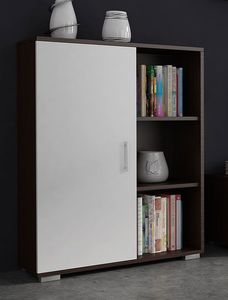 Elior Komplet mebli RTV Pixelo 6X - biały + wenge 3