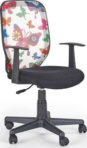 Krzesło biurowe Elior Fotel obrotowy dla dziewczynki Estor - motyle 1