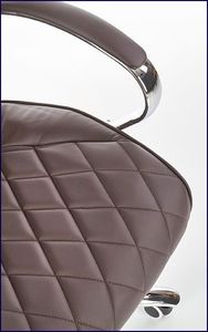 Krzesło biurowe Elior Sevian Brązowe 3