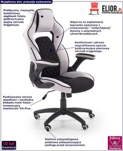 Krzesło biurowe Elior Stavro Popielate 2