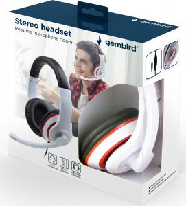 Słuchawki Gembird Czarne (MHS-03-WTRDBK) 5