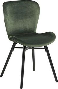Elior Welwetowe krzesło Esso - zielone 1