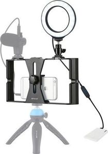 Puluz Platforma Vlog z lampą LED Puluz do Smartfonów 1