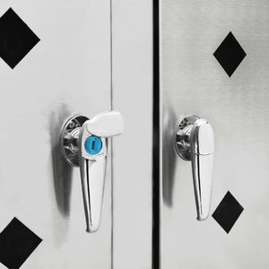 vidaXL Podwójna osłona na kosze na śmieci, 240 L, stal nierdzewna 8