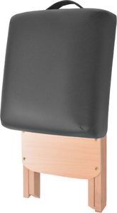 vidaXL Składany stołek do masażu z 2 wałkami, grubość siedziska 12 cm 4