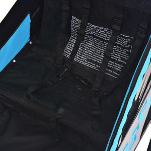 vidaXL Rowerowa przyczepka dla dzieci, szara i niebieska, 30 kg 5