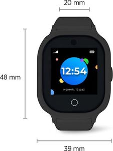Smartwatch Bezpieczna Rodzina GJD.06 Czarny  (GJD.06C) 4