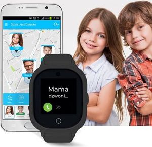 Smartwatch Bezpieczna Rodzina GJD.06 Czarny  (GJD.06C) 6