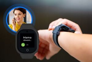 Smartwatch Bezpieczna Rodzina GJD.06 Czarny  (GJD.06C) 8