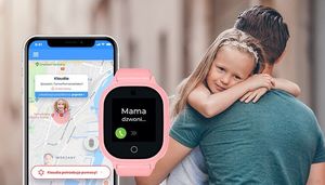 Smartwatch Bezpieczna Rodzina GJD.06 Różowy  (GJD.06R) 11