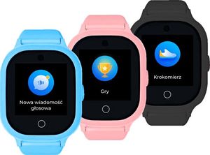 Smartwatch Bezpieczna Rodzina GJD.06 Różowy  (GJD.06R) 3