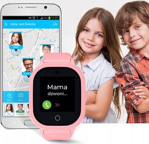 Smartwatch Bezpieczna Rodzina GJD.06 Różowy  (GJD.06R) 7