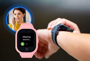Smartwatch Bezpieczna Rodzina GJD.06 Różowy  (GJD.06R) 8