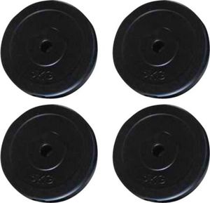 vidaXL Obciążniki, 4 sztuki, 20 kg 2
