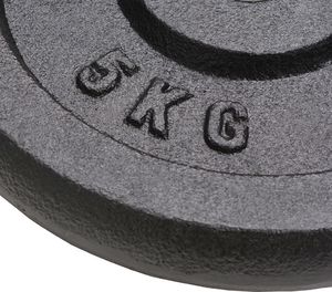 vidaXL Obciążniki żeliwne, 4 sztuki, 20 kg 4