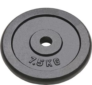 vidaXL Obciążniki żeliwne, 4 sztuki, 30 kg (91393) 2