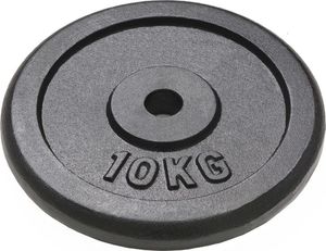 vidaXL Obciążniki żeliwne, 4 sztuki, 2x10 kg + 2x5 kg 2