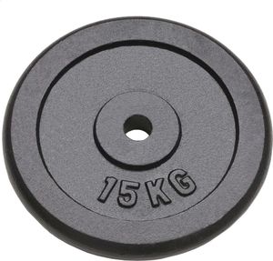 vidaXL Obciążniki żeliwne, 2 sztuki, 30 kg (91396) 2