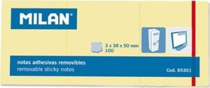 Milan Karteczki samoprzylepne 3x38x50/100K żółte MILAN 1