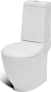 Zestaw kompaktowy WC vidaXL 65 cm cm biały (240376) 1