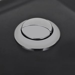 Zestaw kompaktowy WC vidaXL 68 cm cm czarny (141134) 5