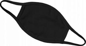 FDTwelve Maseczka ochronna 2-warstwowa wielokrotnego użytku Black 2