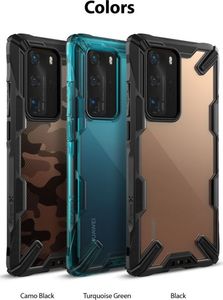 Ringke Etui Fusion x Huawei P40 Pro turquoise green 7