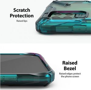 Ringke Fusion X Huawei P40 Lite turquoise green 4
