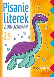 Literka Pisanie literek z dinozaurami cz.2 1