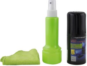 Esperanza Zestaw czyszczący płyn + ściereczka do ekranów LED/LCD/TFT (ES122M) 2