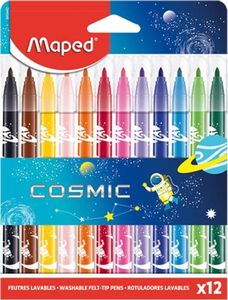 Maped Flamastry Jungle Cosmic 12 kolorów MAPED 1