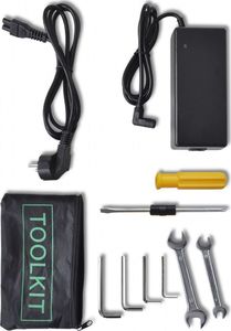 Rower elektryczny vidaXL 90815 20" czarny 3