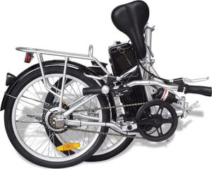 Rower elektryczny vidaXL 90814 20" srebrny 2