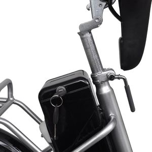 Rower elektryczny vidaXL 90814 20" srebrny 4