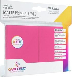 Rebel Gamegenic: Matte Prime CCG Sleeves 66x91mm Pink 1