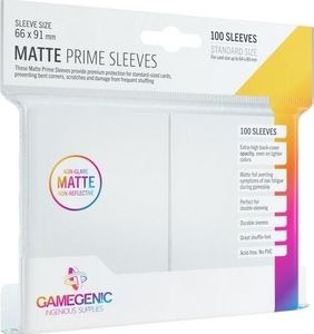 Rebel Gamegenic: Matte Prime CCG Sleeves 66x91mm White 1
