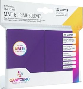 Rebel Gamegenic: Matte Prime CCG Sleeves 66x91mm Purple 1