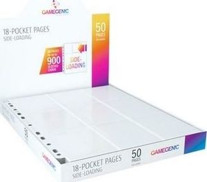 Rebel Gamegenic:18-Pocket Pages Sideloading-White(50szt) 1